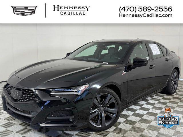 Photo of 2023 Black Pearl Acura TLX