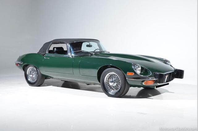 Photo of 1974 British Racing Green Jaguar E-Type