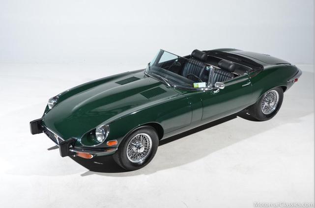Photo of 1974 British Racing Green Jaguar E-Type