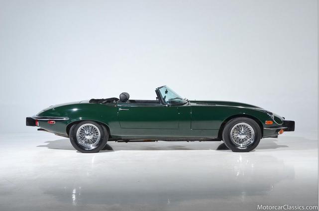 Photo of 1974 British Racing Green Jaguar E-Type