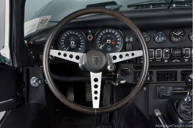 Photo of 1974 British Racing Green Jaguar E-Type