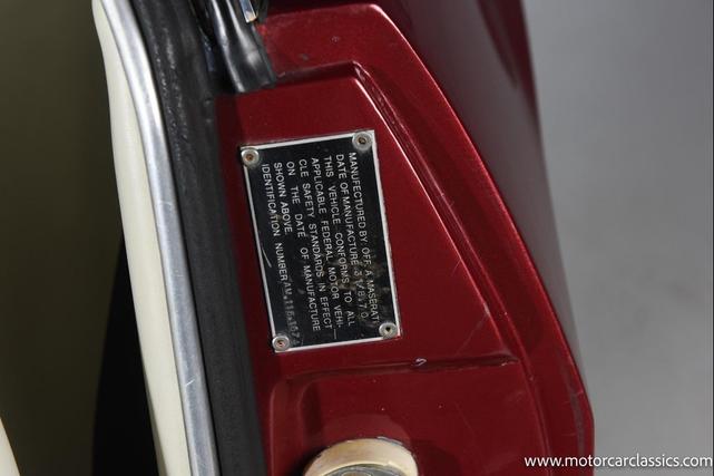 Photo of 1970 Red Maserati Ghibli