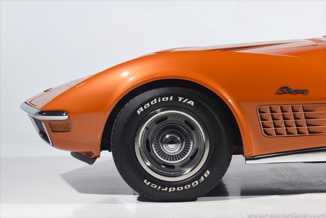 Photo of 1971 Orange Chevrolet Corvette