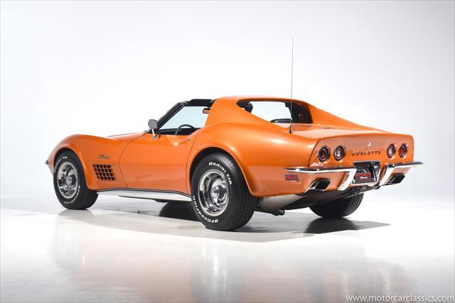 Photo of 1971 Orange Chevrolet Corvette