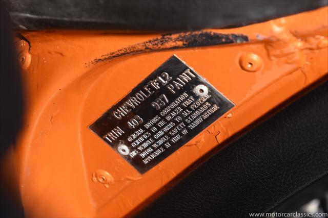 Photo of 1971 Orange Chevrolet Corvette