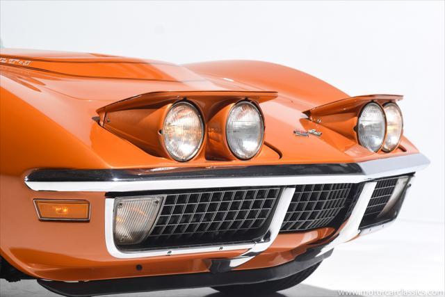 Photo of 1971 Orange Chevrolet Corvette