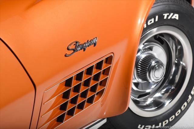 Photo of 1971 Orange Chevrolet Corvette