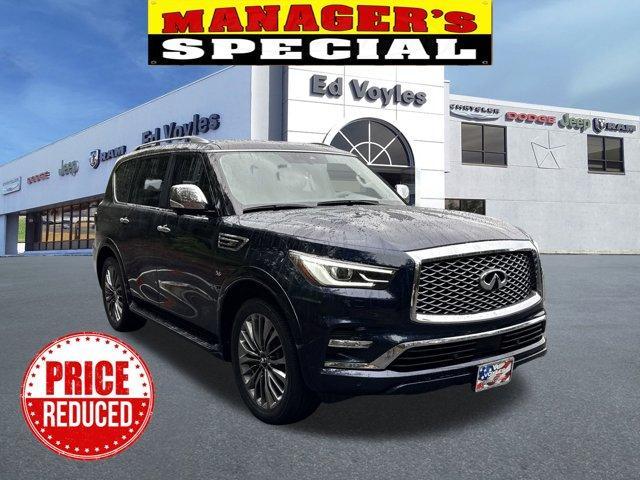 Photo of 2019 Hermosa Blue INFINITI QX80