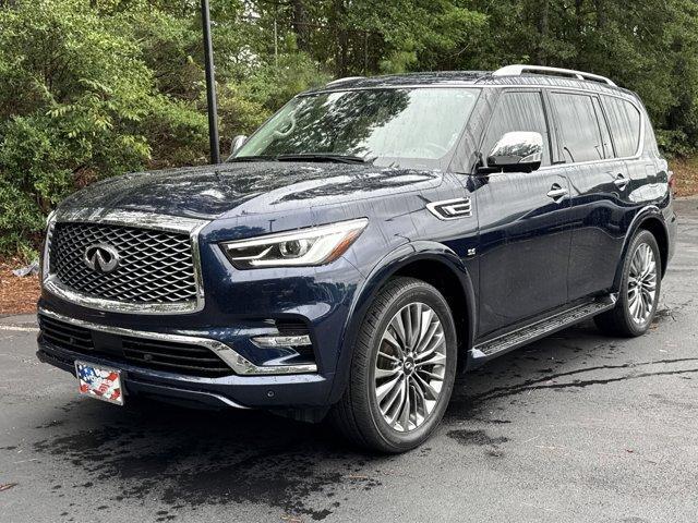 Photo of 2019 Hermosa Blue INFINITI QX80