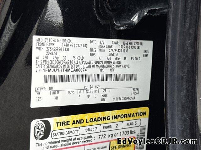 Photo of 2021 Agate Black Metallic Ford Expedition