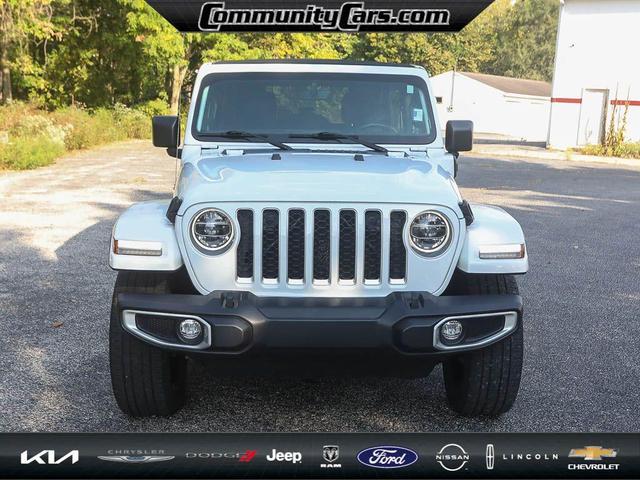 Photo of 2021 Bright White Clearcoat Jeep Wrangler Unlimited 4xe