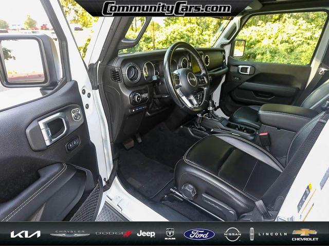Photo of 2021 Bright White Clearcoat Jeep Wrangler Unlimited 4xe