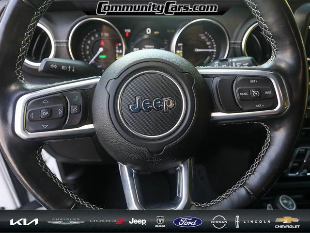 Photo of 2021 Bright White Clearcoat Jeep Wrangler Unlimited 4xe
