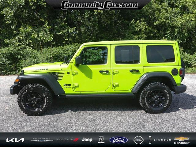 Photo of 2021 Limited Edition Gecko Clear Jeep Wrangler Unlimited