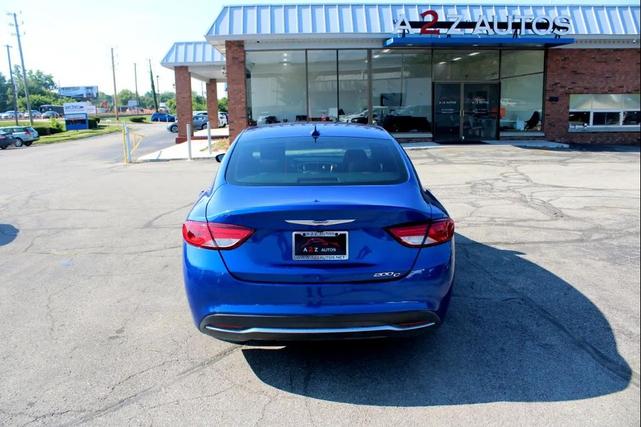 Photo of 2016 Vivid Blue Pearlcoat Chrysler 200