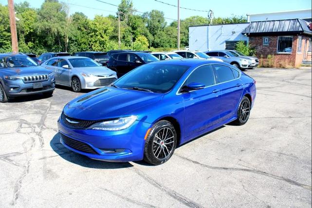 Photo of 2016 Vivid Blue Pearlcoat Chrysler 200