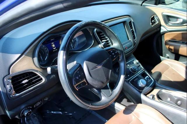 Photo of 2016 Vivid Blue Pearlcoat Chrysler 200