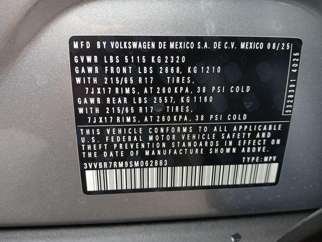 Photo of 2025 Pyrite Silver Metallic Volkswagen Tiguan