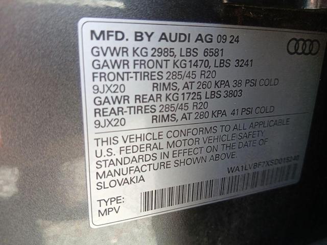 Photo of 2025 Samurai Gray Metallic Audi Q7