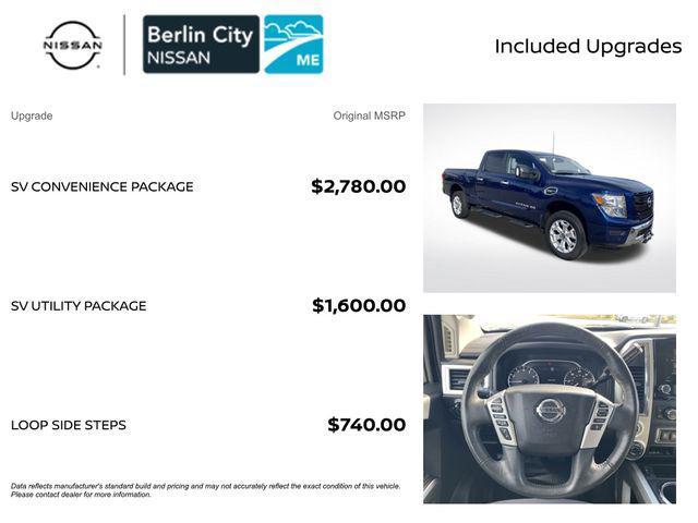 Photo of 2020 Deep Blue Pearl Metallic Nissan Titan XD