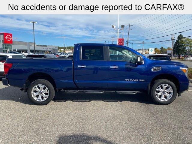 Photo of 2020 Deep Blue Pearl Metallic Nissan Titan XD