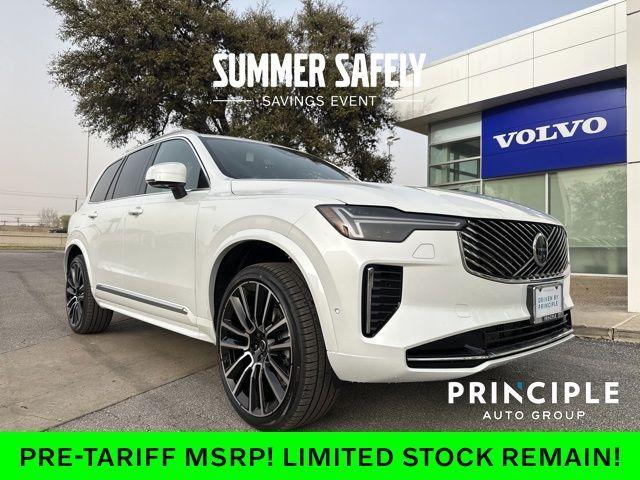 Photo of 2025 Crystal White Metallic Volvo XC90