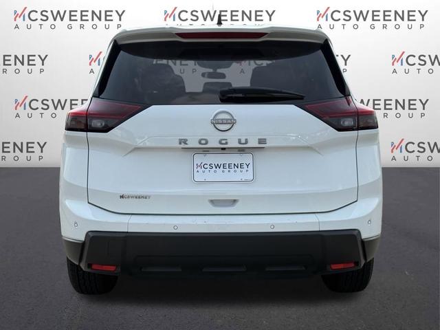 Photo of 2024 Glacier White Nissan Rogue