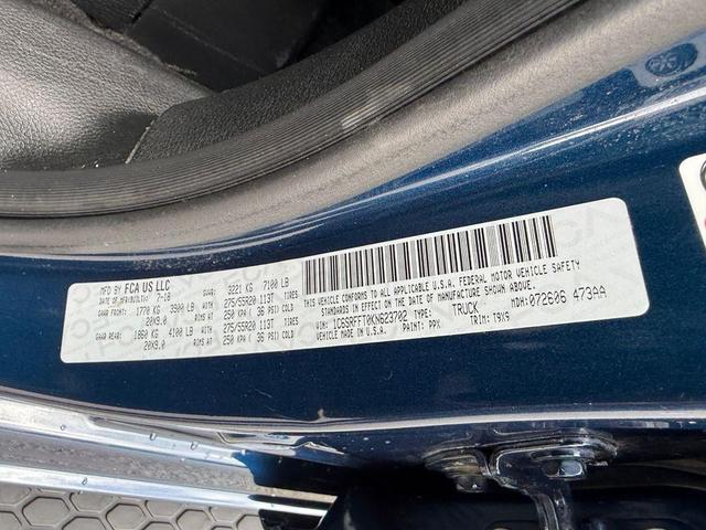 Photo of 2019 Patriot Blue Pearlcoat RAM 1500