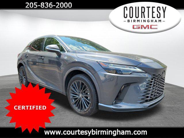 Photo of 2025 Cloudburst Gray Lexus RX 350