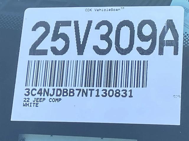 Photo of 2022 Bright White Jeep Compass