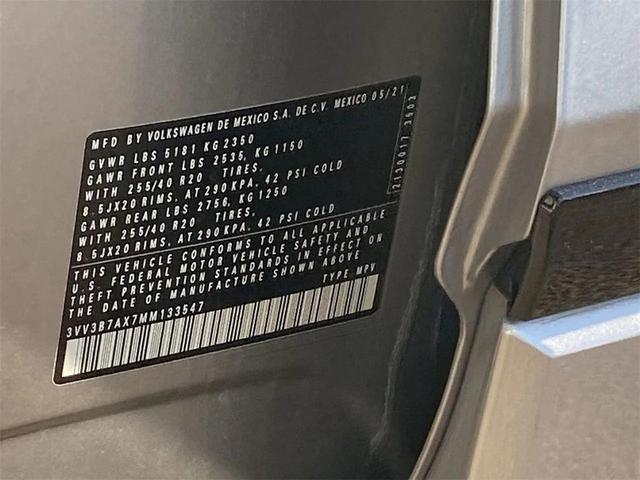 Photo of 2021 Pyrite Silver Volkswagen Tiguan