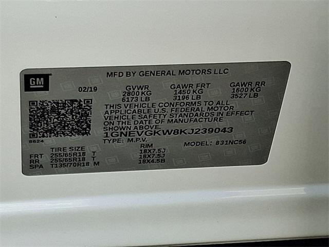Photo of 2019 Summit White Chevrolet Traverse