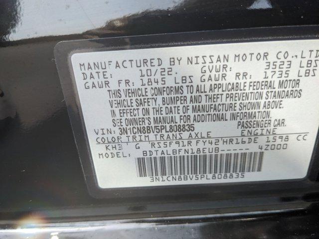 Photo of 2023 Super Black Metallic Nissan Versa