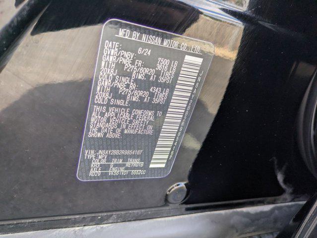 Photo of 2024 Super Black Nissan Armada