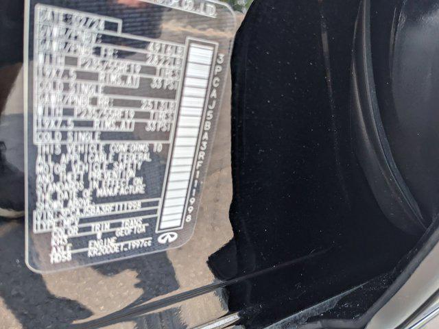 Photo of 2024 Black Obsidian INFINITI QX50