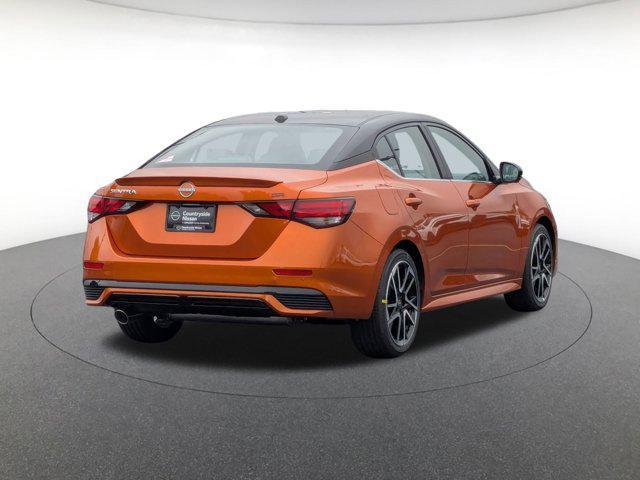 Photo of 2025 Monarch Orange Metallic/Super Black Nissan Sentra
