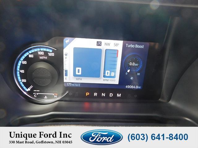 Photo of 2021 blue Ford Bronco