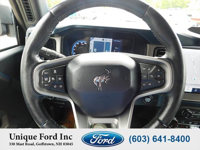 Photo of 2021 blue Ford Bronco
