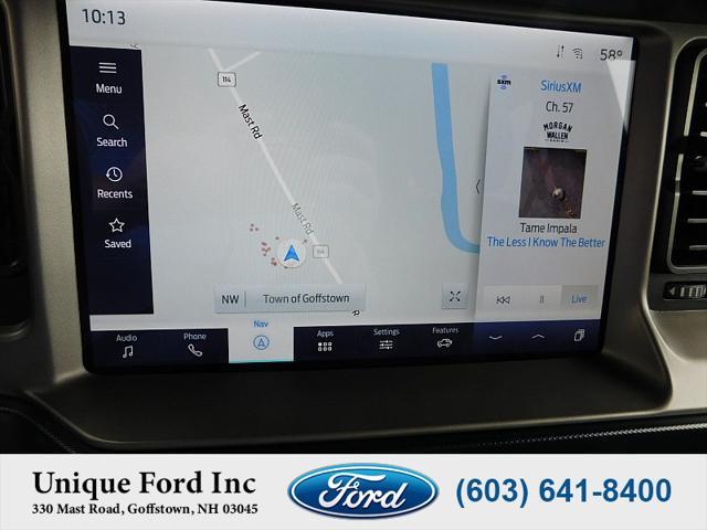 Photo of 2021 blue Ford Bronco