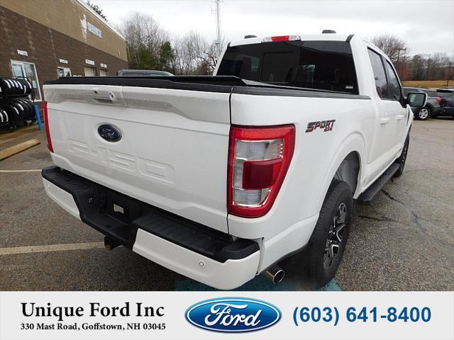 Photo of 2023 white Ford F-150