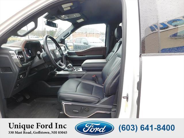 Photo of 2023 white Ford F-150
