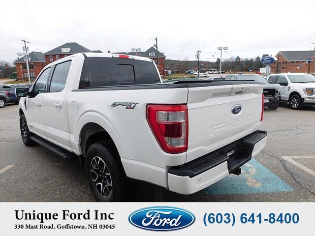 Photo of 2023 white Ford F-150