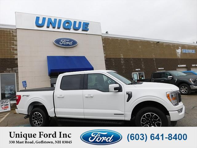 Photo of 2023 white Ford F-150