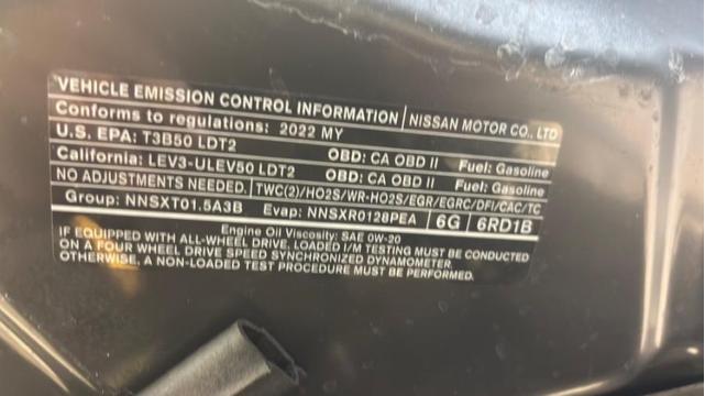 Photo of 2022 Super Black Nissan Rogue
