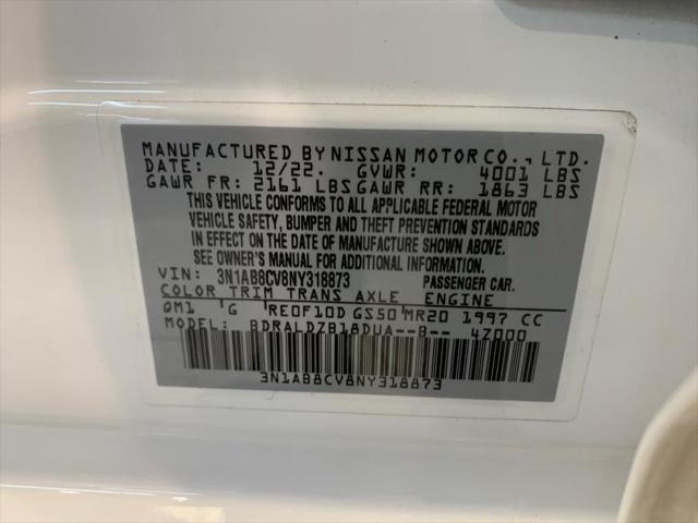 Photo of 2022 Aspen White TriCoat Pearl Nissan Sentra