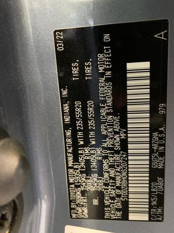 Photo of 2022 Blueprint Toyota Highlander