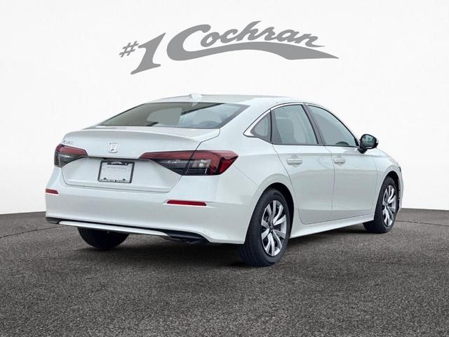 Photo of 2026 Platinum White Pearl Honda Civic