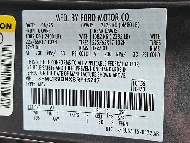 Photo of 2025 Carbonized Gray Metallic Ford Bronco Sport