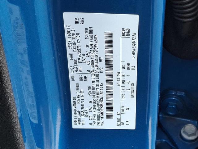 Photo of 2022 Velocity Blue Metallic Ford Bronco