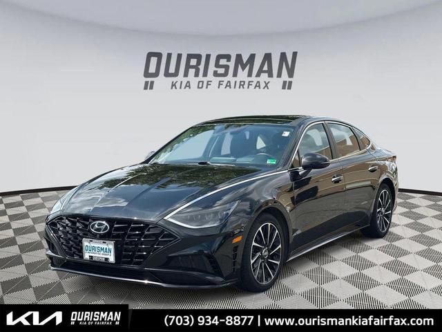 Photo of 2021 Phantom Black Hyundai SONATA